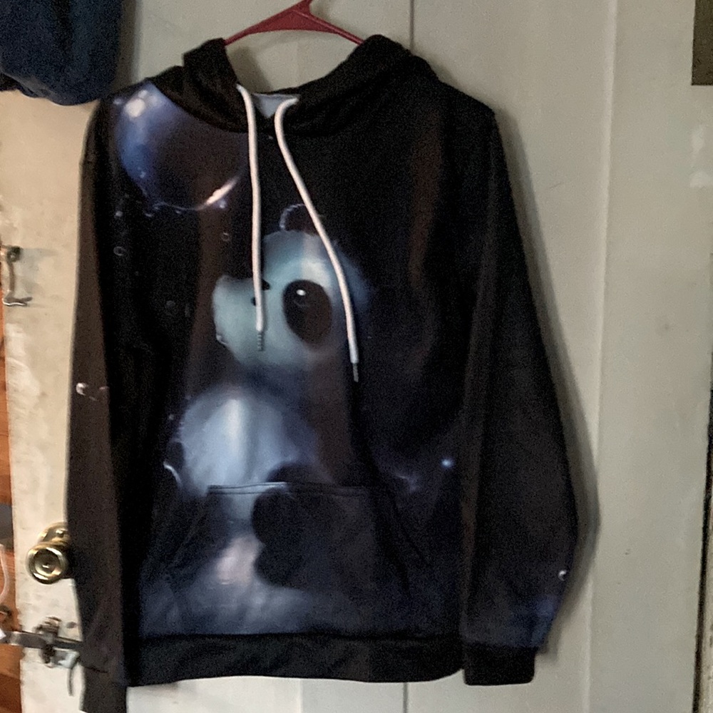 Panda hoodie never worn